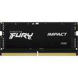 Kingston FURY Impact 16 Go DDR5-5600 (1x 16 Go) mémoire PC portable Noir, KF556S40IB-16, SO-DIMM