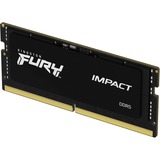 Kingston FURY Impact 16 Go DDR5-5600 (1x 16 Go) mémoire PC portable Noir, KF556S40IB-16, SO-DIMM