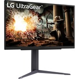 LG UltraGear 27GS75Q-B 27" Moniteur gaming  Noir, 2x HDMI, 1x DisplayPort, 200 Hz