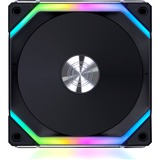 Lian Li UNI FAN SL120V2 Triple Pack, Ventilateur de boîtier Noir, LED RGB, connecteur de ventilateur PWM à 4 broches, contrôleur inclus.