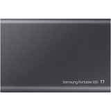 SAMSUNG Portable T7, externe de 4 To SSD Gris, MU-PC4T0T/WW, USB-C 3.2 (10 Gbit/s)