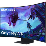 SAMSUNG S55CG97WNU Mini LED Odyssey Ark G97NC 55" 4K UHD Moniteur gaming incurvé  Noir, 165 Hz, HDMI, DisplayPort, USB, Audio, WLAN, AMD FreeSync, Tizen