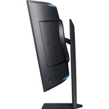 SAMSUNG S55CG97WNU Mini LED Odyssey Ark G97NC 55" 4K UHD Moniteur gaming incurvé  Noir, 165 Hz, HDMI, DisplayPort, USB, Audio, WLAN, AMD FreeSync, Tizen