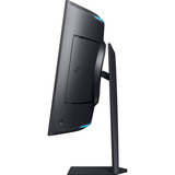 SAMSUNG S55CG97WNU Mini LED Odyssey Ark G97NC 55" 4K UHD Moniteur gaming incurvé  Noir, 165 Hz, HDMI, DisplayPort, USB, Audio, WLAN, AMD FreeSync, Tizen