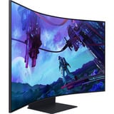 Samsung Odyssey Ark G97NC 55" 4K UHD Moniteur gaming incurvé  Noir, 3x HDMI, DisplayPort, 2x USB-A, 2x USB-B, 2x USB-C, Wi-Fi 5, BT, RJ-45, 165 Hz