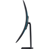 Samsung Odyssey Ark G97NC 55" 4K UHD Moniteur gaming incurvé  Noir, 3x HDMI, DisplayPort, 2x USB-A, 2x USB-B, 2x USB-C, Wi-Fi 5, BT, RJ-45, 165 Hz