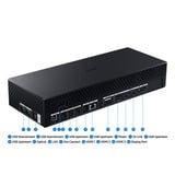 Samsung Odyssey Ark G97NC 55" 4K UHD Moniteur gaming incurvé  Noir, 3x HDMI, DisplayPort, 2x USB-A, 2x USB-B, 2x USB-C, Wi-Fi 5, BT, RJ-45, 165 Hz