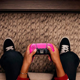 Sony Manette sans fil DualSense, Manette de jeu rose fuchsia/Noir