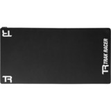 Trak Racer Tapis de sol Premium en néoprène Sim Rig RGB, Tapis de protection Noir/Rouge