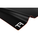 Trak Racer Tapis de sol Premium en néoprène Sim Rig RGB, Tapis de protection Noir/Rouge