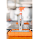 Whoosh! Screen Wash Kit - Pocket Set, Bundle Blanc/Orange, 8 ml, chiffon microfibre antimicrobien