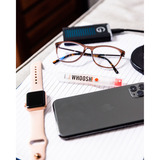 Whoosh! Screen Wash Kit - Pocket Set, Bundle Blanc/Orange, 8 ml, chiffon microfibre antimicrobien