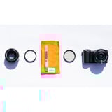 Whoosh! Screen Wash Kit - Pocket, Bundle Blanc/Orange, 8 ml, chiffon microfibre antimicrobien