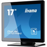 iiyama ProLite T1721MSC-B2 17" Moniteur tactile Noir, 1x HDMI, 1x VGA, 1x USB-A
