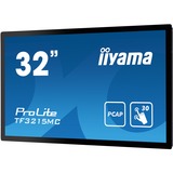 iiyama ProLite TF3215MC-B2 38" Moniteur tactile  Noir, VGA, HDMI, DisplayPort, tactile