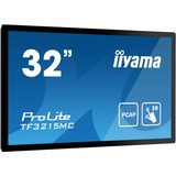 iiyama ProLite TF3215MC-B2 38" Moniteur tactile  Noir, VGA, HDMI, DisplayPort, tactile