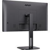 AOC 24V5C/BK 23.8" Moniteur Noir, 75Hz HDMI, Display Port, USB-C, Audio, FreeSync
