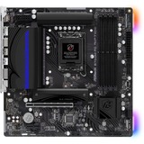 ASRock B760M PG RIPTIDE, Socket 1700 carte mère Noir/Bleu