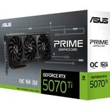 ASUS PRIME GeForce RTX 5070 Ti OC, Carte graphique 1x HDMI, 3x DisplayPort
