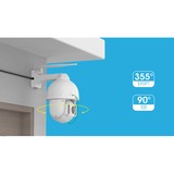 Foscam Foscam SD8P, 4K/8MP Dual-Band WiFi PTZ b, Module CA Blanc