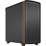Fractal Design Summit Black Solid boîtier midi tower Noir/bois | 2x USB-A | 1x USB-C