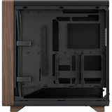 Fractal Design Summit Black Solid boîtier midi tower Noir/bois | 2x USB-A | 1x USB-C