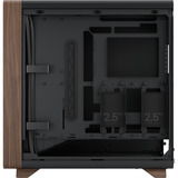 Fractal Design Summit Black Solid boîtier midi tower Noir/bois | 2x USB-A | 1x USB-C