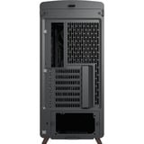 Fractal Design Summit Black Solid boîtier midi tower Noir/bois | 2x USB-A | 1x USB-C