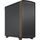 Fractal Design Summit boîtier midi tower Noir/bois | 2x USB-A | 1x USB-C