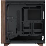 Fractal Design Summit boîtier midi tower Noir/bois | 2x USB-A | 1x USB-C
