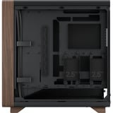 Fractal Design Summit boîtier midi tower Noir/bois | 2x USB-A | 1x USB-C
