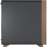 Fractal Design Summit boîtier midi tower Noir/bois | 2x USB-A | 1x USB-C
