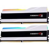 G.Skill 96 Go DDR5-6400 Dual-Kit, Mémoire vive Blanc, Trident Z5 RGB, XMP 3.0