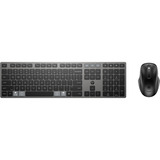 HP Clavier et souris sans fil 720, set de bureau Noir, Layout BE, 1600 dpi - 4000 dpi