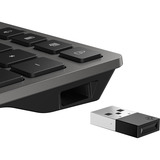 HP Clavier et souris sans fil 720, set de bureau Noir, Layout BE, 1600 dpi - 4000 dpi