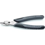 KNIPEX 78 03 140 ESD non classé, Pinces électroniques Gris, Side-cutting pliers, Acier inoxydable, Acier, Plastique, Noir/Gris, 12,5 cm, 55 g