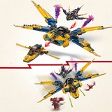 LEGO Ninjago - L'avion superstorm de Ras et Arin, Jouets de construction 71833