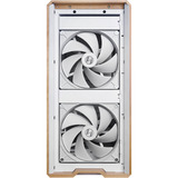 Lian Li LANCOOL 217 boîtier midi tower Blanc/bois | 2x USB-A | 1x USB-C | Window