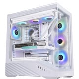 Lian Li Vector V100 boîtier midi tower Blanc | 2x USB-A | 1x USB-C | RGB | Verre Trempé
