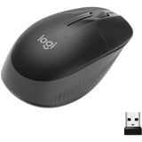 Logitech M190 Full-size wireless mouse, Souris Noir, 1000 dpi