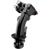 MOZA Manette de vol MH16, Manette de jeu Noir, Manche de vol, Noir, Rouge, Aluminium, 99 mm, 132 mm, 213,5 mm