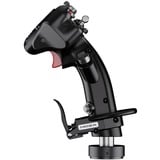 MOZA Manette de vol MH16, Manette de jeu Noir, Manche de vol, Noir, Rouge, Aluminium, 99 mm, 132 mm, 213,5 mm