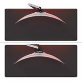 Neomounts ACE gaming DS70-256RD1 Bras de moniteur gaming, Support de moniteur Rouge/Noir, Ressort à gaz, Topfix, butée à 180°