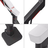 Neomounts ACE gaming DS70-256RD1 Bras de moniteur gaming, Support de moniteur Rouge/Noir, Ressort à gaz, Topfix, butée à 180°