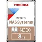 Toshiba N300 8 To, Disque dur SATA/600, 24/7, Retail, Vente au détail