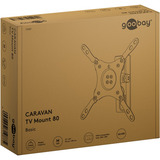 goobay Support mural TV Caravan TILT (M), 13 à 43 pouces Argent