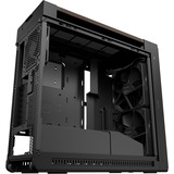 ASUS PROART PA602 WALNUT WOOD TG PWM MODERN BLACK boîtier big tower Marron/bois | 4x USB-A | 1x USB-C | Verre Trempé