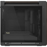 ASUS PROART PA602 WALNUT WOOD TG PWM MODERN BLACK boîtier big tower Marron/bois | 4x USB-A | 1x USB-C | Verre Trempé