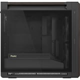 ASUS ProArt PA602 Wood Edition Retro Brown - Tempered Glass Panel boîtier big tower Marron/bois | 4x USB-A | 1x USB-C | Verre Trempé