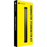 Corsair Dominator Titanium Fin Accessory Kit, Mémoire vive Noir, 2 pièces